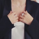 Sif Jakobs - Cristallo ring i sølv med cz thumbnail