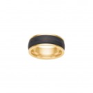 Son of Noa - Ring i forgylt sål med carbon thumbnail
