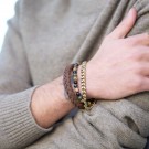 Son of Noa - Panserarmbånd i forgylt stål thumbnail