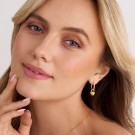 Sif Jakobs - Julia øreringer i sølv med hjertecharms og cz thumbnail
