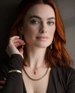 Astrid og Agnes - Kajsa armring i forgylt stål thumbnail