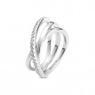 Sif Jakobs - Spirale ring i sølv med cz thumbnail