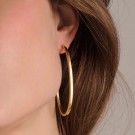 Sif Jakobs - Elisse Pianura Grande øreringer i forgylt sølv thumbnail