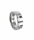 Arock - Moltas plain ring i stål, M thumbnail