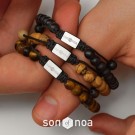 Son of Noa - Kulearmbånd med sort onyx thumbnail
