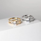 Sif Jakobs - Ellisse Carezza Piccolo ring i forgylt sølv med cz thumbnail
