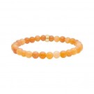 Heinzendorff - Armbånd i orange toner med forgylt sølvdetalj thumbnail