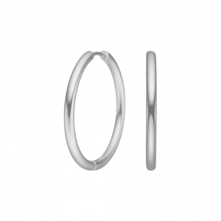 Nordahl Jewellery - Calma øreringer i stål, 30mm.